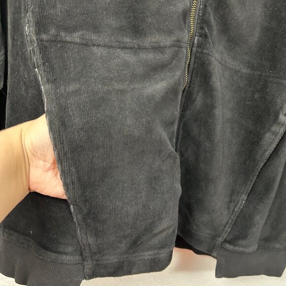 XCVI Olek Velour Zip Up Bomber Jacket - Picture 7 of 11